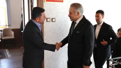 Nevşehir Emniyet Müdürü'nden Başkan Arı'ya ziyaret