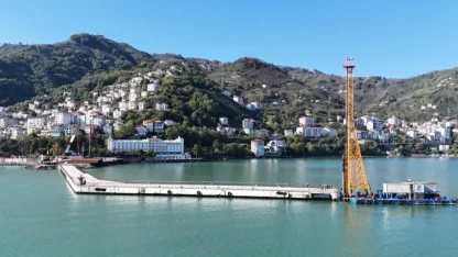 Ordu Altınordu rıhtımı uzatılıyor