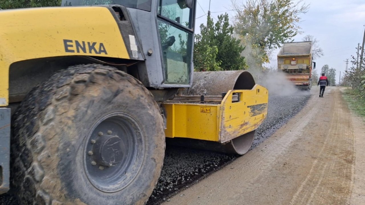 Ordu Büyükşehir’den Kızılhisar’a asfalt konforu