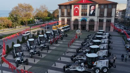 Ordu Büyükşehir'in araç filosu her geçen gün genişliyor