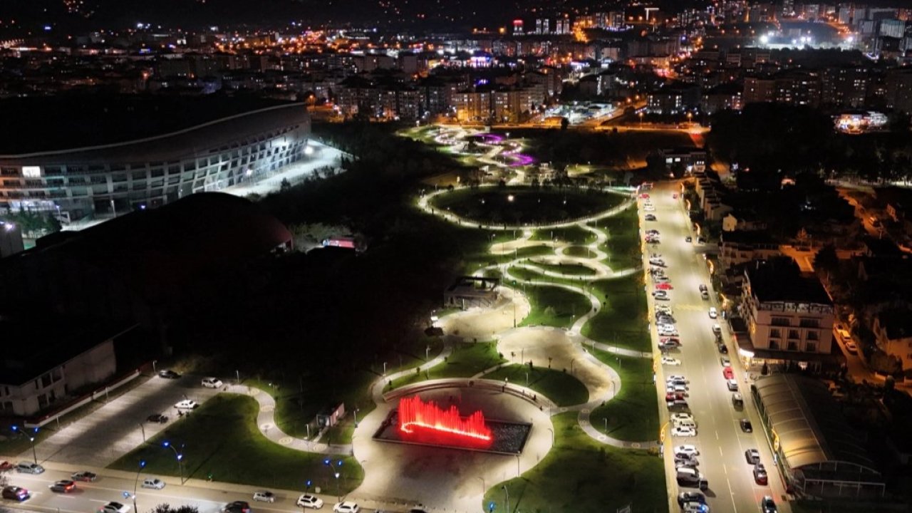 Ordu&#039;da Durugöl, gece görünümüyle hayran bırakıyor