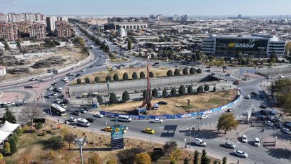 Otogar Kavşağı’nda düzenleme çalışması başladı