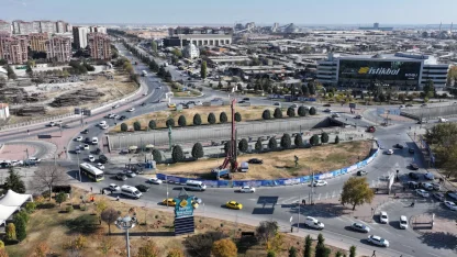 Otogar Kavşağı’nda düzenleme çalışması başladı