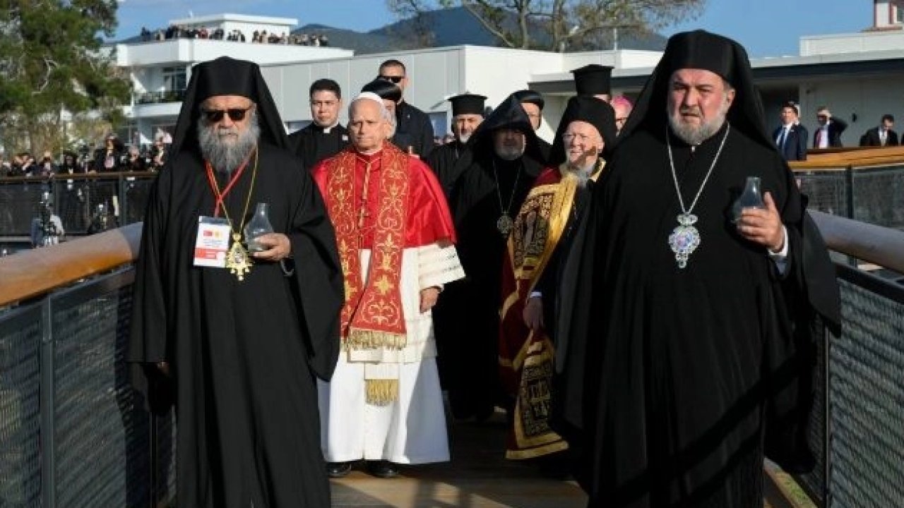 Papa 14. Leo İznik&#039;te... 14 Leo: İznik, Hristiyanları şiddet ve çatışma karşısında birliğe çağırıyor