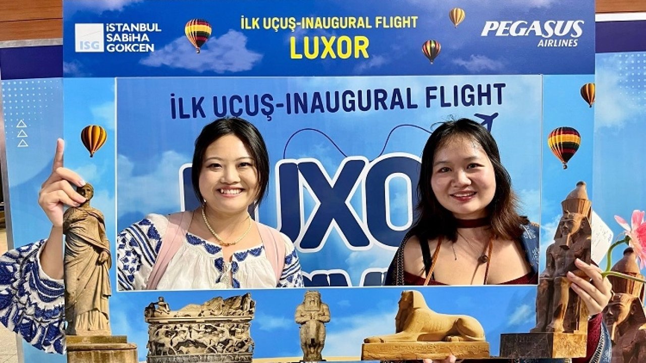 Sabiha Gökçen’den Mısır’a iki yeni destinasyon