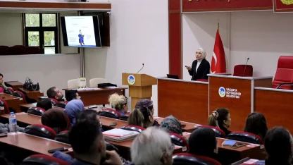 Sakarya Büyükşehir çalışanlarına iş sağlığı eğitimi
