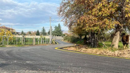 Sakarya Hendek’te 20 kilometrelik asfalt çalışmasını tamamladı