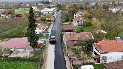 Sakarya Hendek’te kısa sürede 15 km'lik yenileme