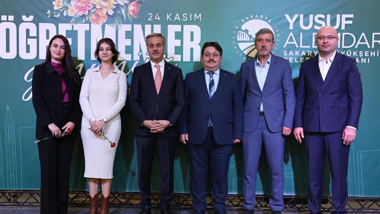 Sakarya&#039;da Başkan Alemdar maarif ailesiyle buluştu