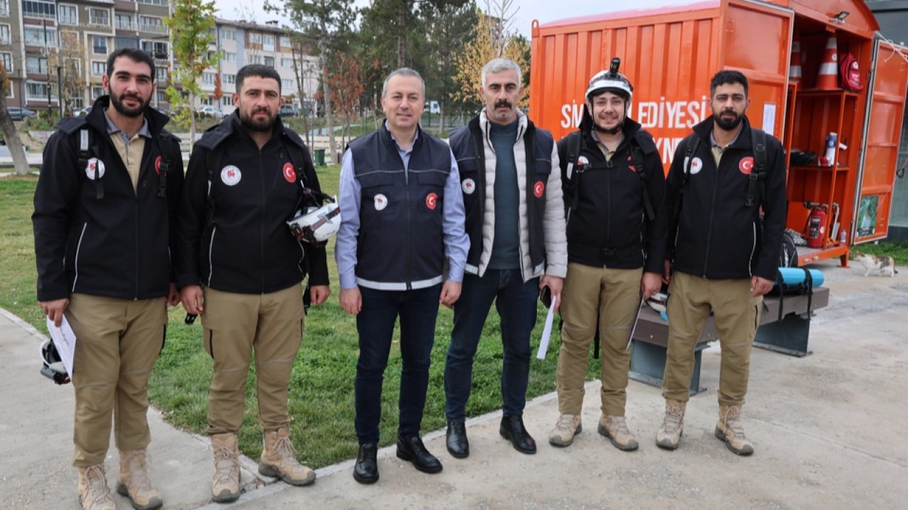 Sivas’ta &#039;Afet Konteyneri&#039; uygulaması başlatıldı