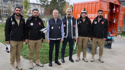 Sivas’ta 'Afet Konteyneri' uygulaması başlatıldı