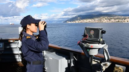 TCG Heybeliada, Messina Boğazı geçişini tamamladı