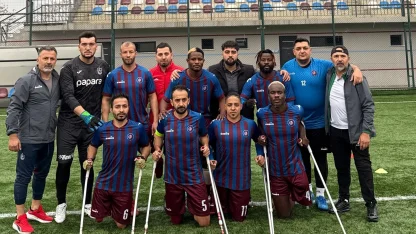 Trabzon Ampute Futbol Takımı sezona galibiyetle başladı