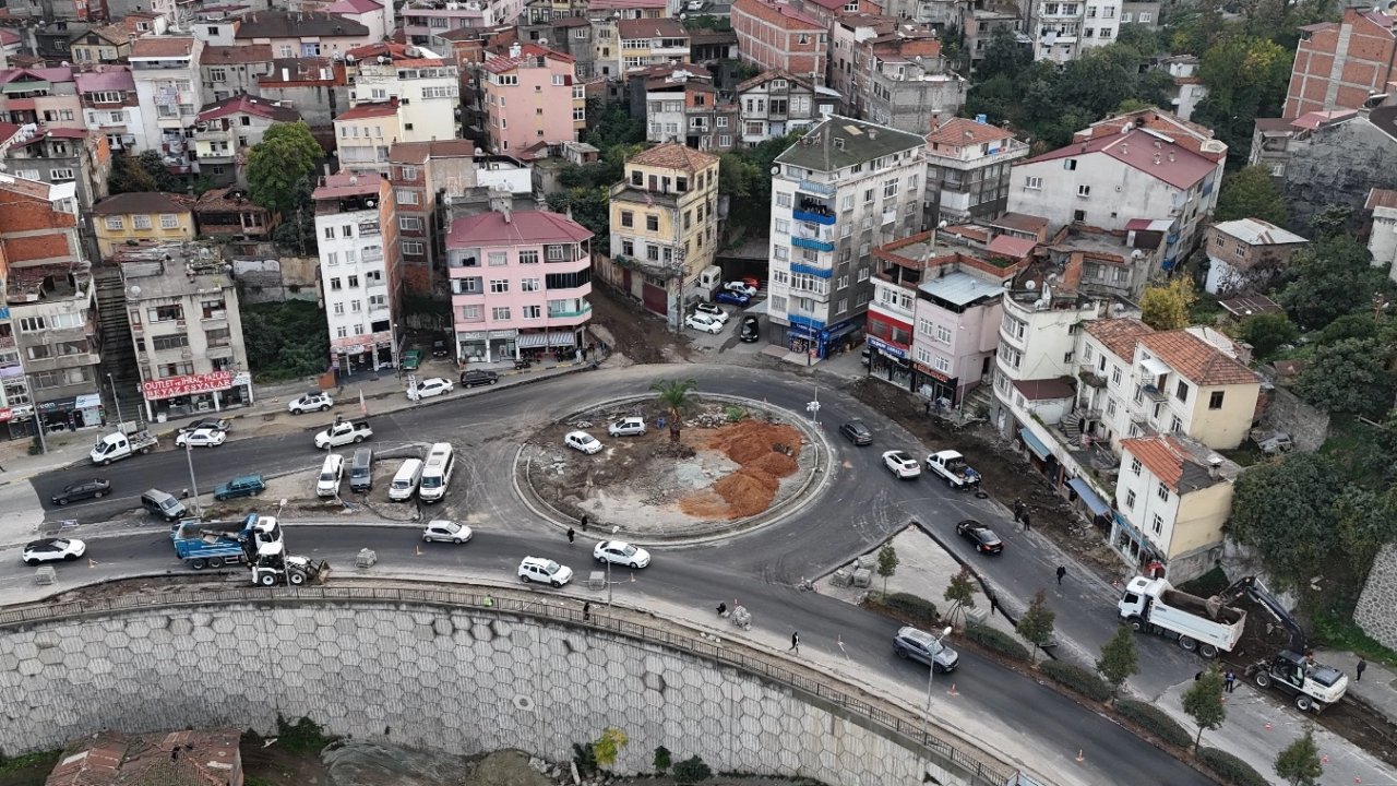 Trabzon&#039;da Esentepe KavşağI trafiği rahatlatacak