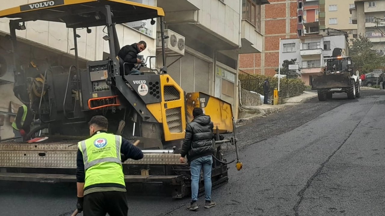 Trabzon’da kış öncesi yol çalışmaları hızlandı