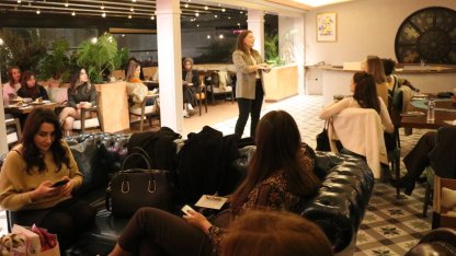 TÜMKAD'lı üyeler stres yönetimini öğrendi