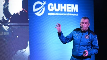 Türkiye’nin 3. astronotu Gökhan Erdem uzay deneyimini GUHEM’de paylaştı... GUHEM bana ilham oldu