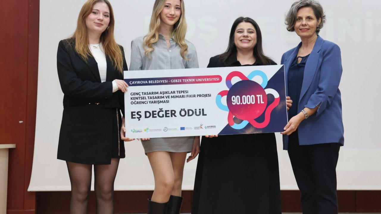 Yourban Projesi Genç Tasarımlar ödüllendirildi