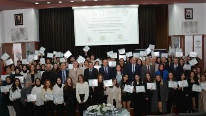 118 kursiyer sertifikasını aldı