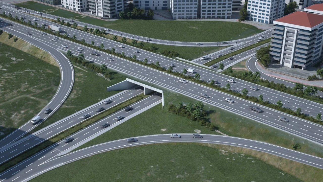 Abdülhamit Han Köprülü Kavşağı Mart’ta hizmete açılıyor