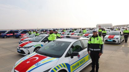 Adıyaman’da güvenlik gücü artıyor! 116 yeni araç hizmete alındı