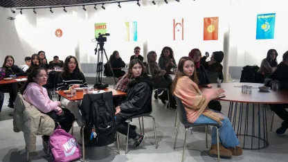 Ankara Keçiören'de gençlere Erasmus+ bilgilendirmesi