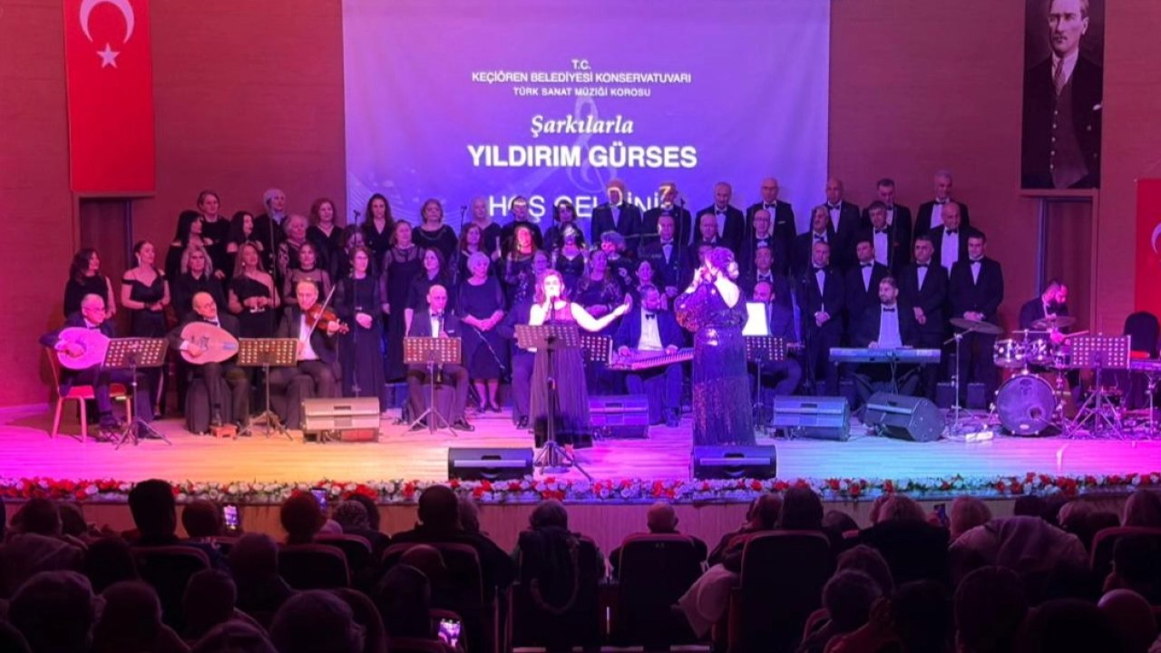 Ankara Keçiören'de Yıldırım Gürses anısına konser