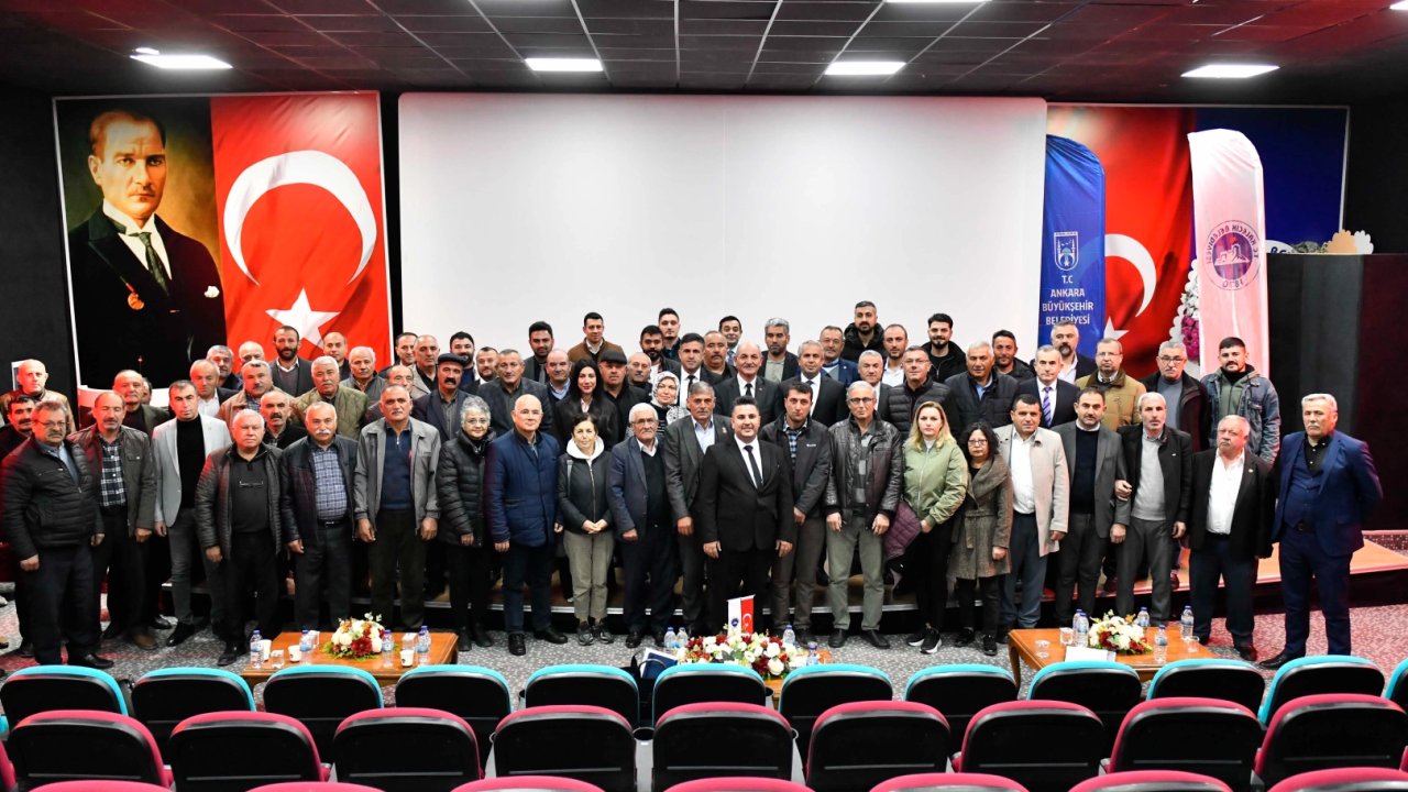 Ankara&#039;da kırsal kalkınmaya yeni adımlar