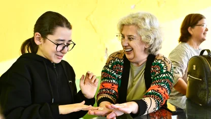 Antalya'da Yaşlı Evleri’nde kuşaklar arası etkileşim atölyesi