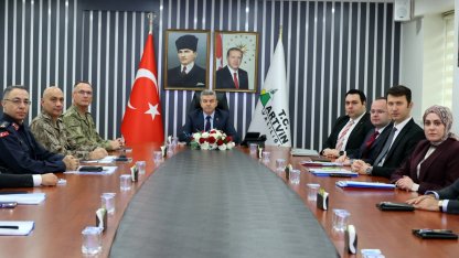 Artvin'de güvenlik ve asayiş koordinasyonu