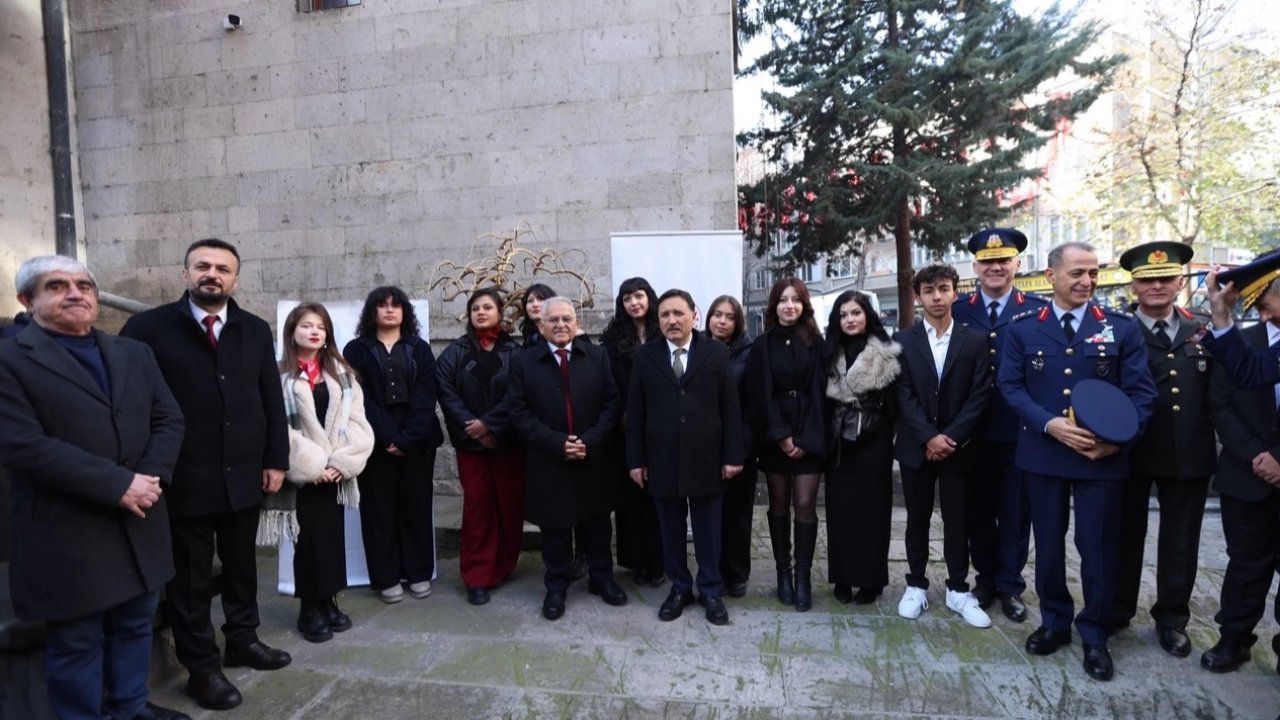 Atatürk’ün Kayseri’ye gelişi coşkuyla kutlandı