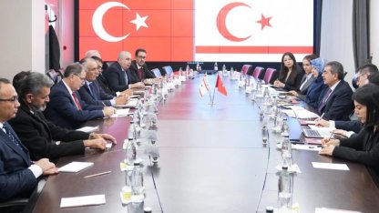 Bakan Tekin, KKTC'li mevkidaşını ağırladı