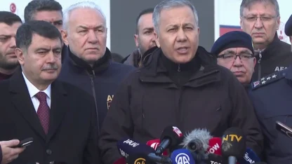 Bakan Yerlikaya olay yerinden açıkladı... Ses kayıt cihazı ve kara kutu çıkarıldı