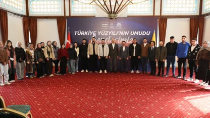 Başkan Altay, Konya’nın ilçelerinden gelen gençlerle buluştu