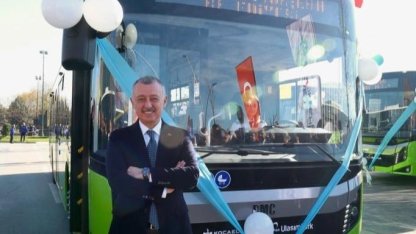 Başkan Büyükakın’ın gurur tablosu