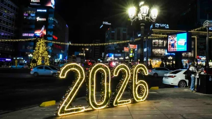 Başkentte yılbaşı coşkusu Kızılay Meydanı’nda