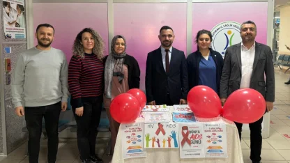 Batman Kozluk Devlet Hastanesi’nde AIDS farkındalığı
