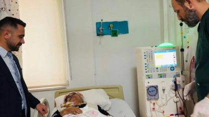 Batman'da Kozluk Devlet Hastanesine 2 yeni diyaliz cihazı