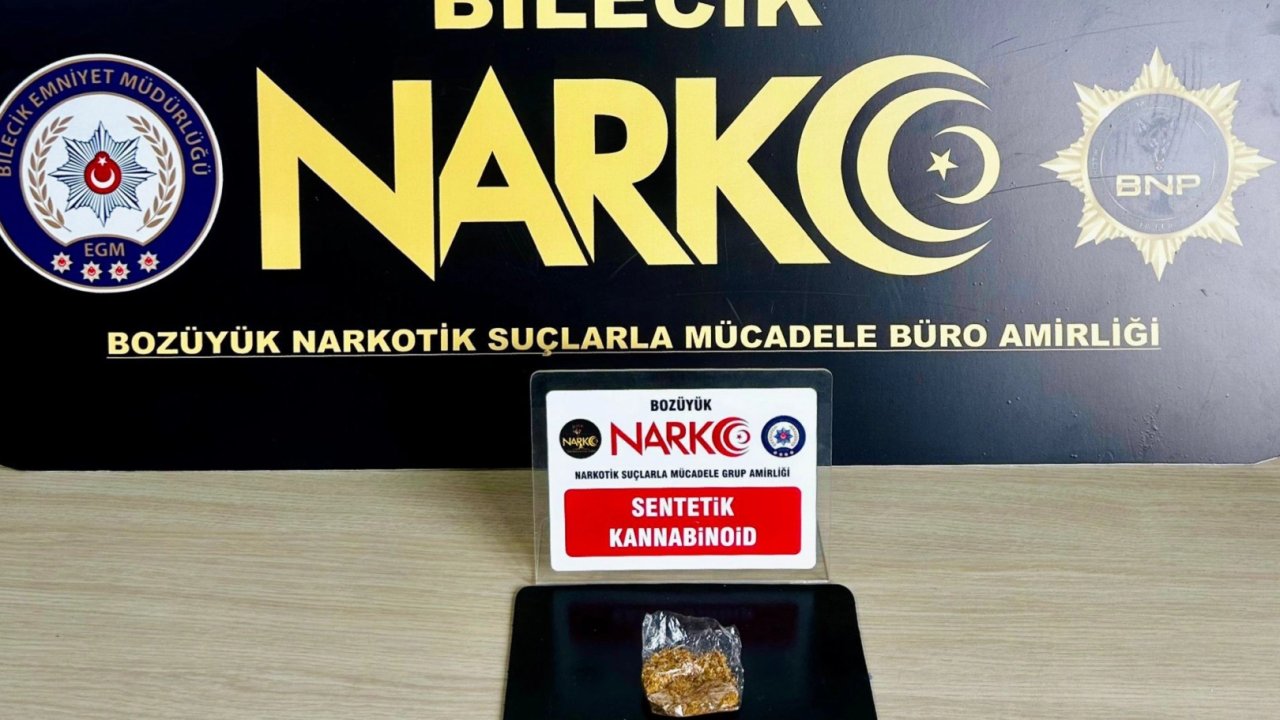 Bilecik Pazaryeri&#039;nde narko operasyon