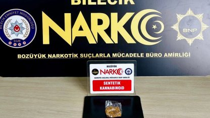 Bilecik Pazaryeri'nde narko operasyon