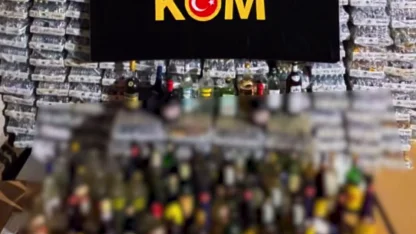 Binlerce şişe ele geçti... 81 ilde kaçak ve sahte alkole darbe!