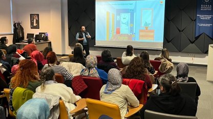 Bursa Büyükşehir'de hizmet içi afet farkındalığı