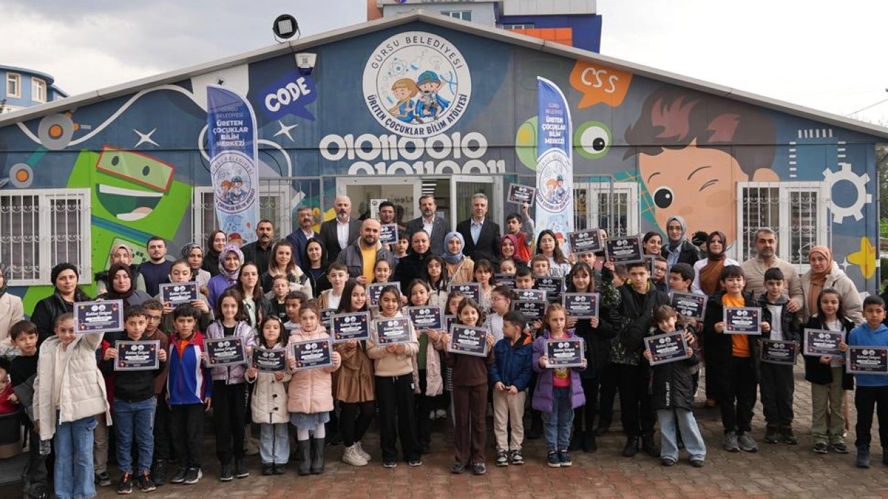 Bursa Gürsu’da çocuklar üretimle buluştu