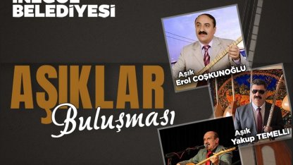 Bursa İnegöl yeni yılın ilk etkinliğinde 'Aşık'ları buluşturuyor