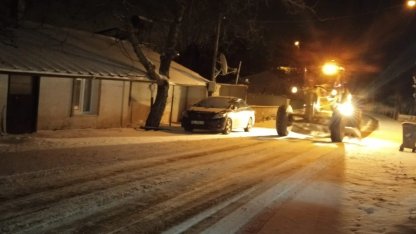 Bursa İnegöl’de karla mücadele teyakkuzu