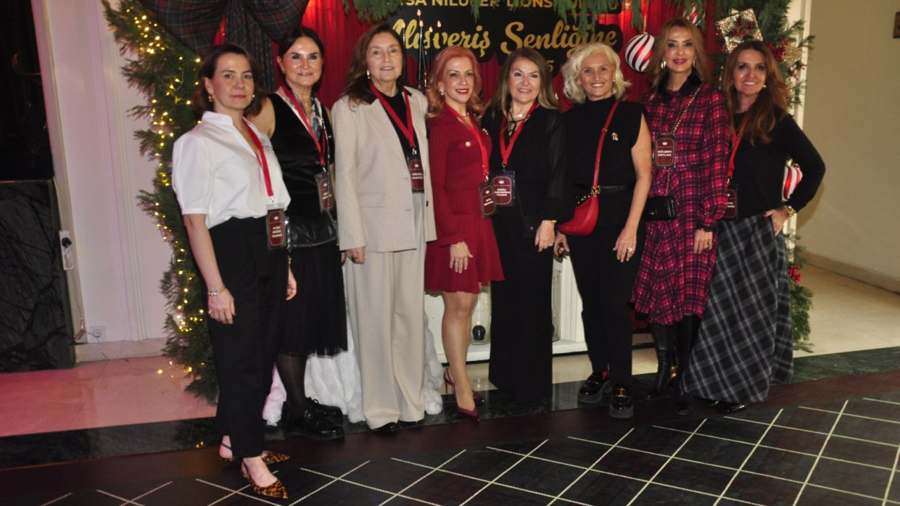 Bursa Nilüfer Lions'tan renkli alışveriş şenliği