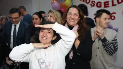 Bursa Nilüfer'de Bizim Ev'de yılbaşı heyecanı