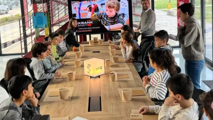 Bursa Nilüfer’de çocuklar sanatla iç içe