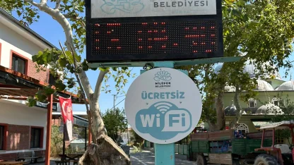 Bursa Nilüfer'de ücretsiz internet noktası 40'a ulaştı