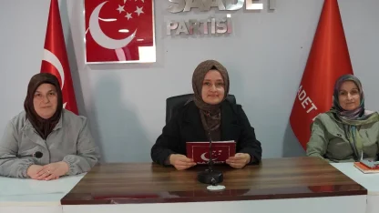 Bursa Osmangazi'de Saadet Partili kadınlardan 5 Aralık açıklaması